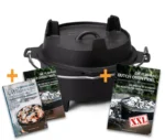 Dutch Oven BBQ Edition DO12 - inkl. Dutch Oven Fibel/Fibel XXL und Winterrezepte
