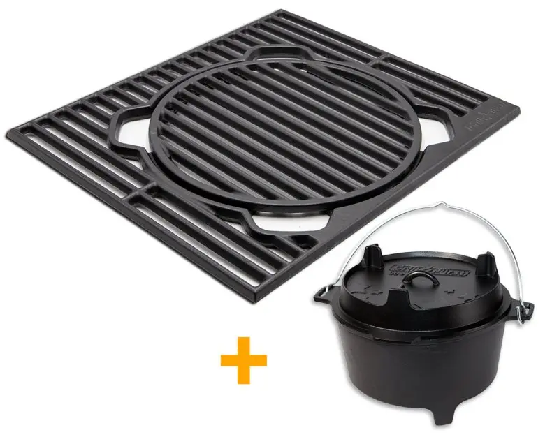 Grillfuerst-X-Rost-System-Dutch-Oven-Bundle.jpg.webp X-Rost System für Gasgrills - inkl. Dutch Oven – Bild 1