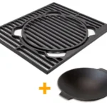 X-Rost System für Gasgrills - inkl. Wok Einsatz