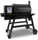 Moesta Pelletgrill Sheriff 2.0 - inkl. PaperBlank Ablagebrett schwarz – Bild 2