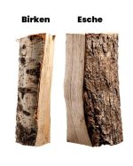 Palette kammergetrocknetes gespalten Birken/Esche Brennholz mischfeuerholz 25cm – Bild 6