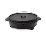 Dutch Oven BBQ Edition DO 6,5 flach / oval - inkl. Dutch Oven Fibel/Fibel XXL und Winterrezepte – Bild 2