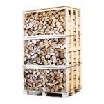 Palette kammergetrocknetes gespalten Hainbuche Brennholz 25cm – Bild 2
