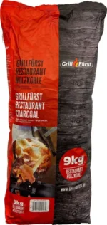 Restaurantkohle 9 kg - 100% Buche - Extra große Stücke
