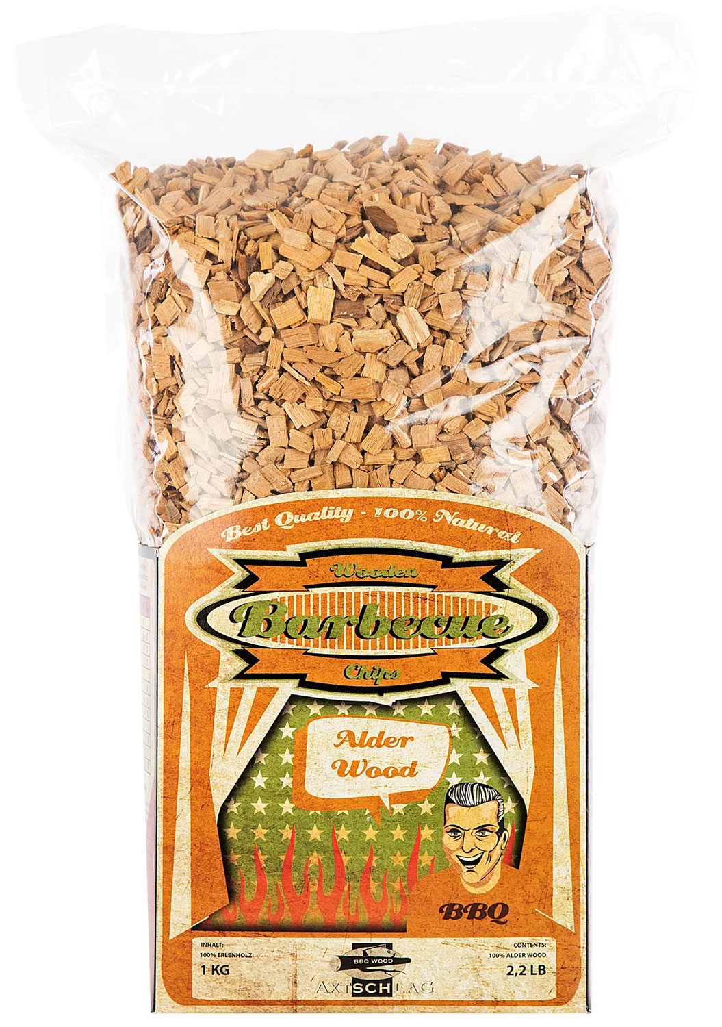 Axtschlage-Raeucherchips-Erle-Wood-Chips-Alder.jpg Axtschlag Räucherchips Erle / Wood Chips Alder - 1 kg – Bild 1