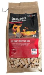 Grillanzünder - Anzünder aus Fichtenholzwolle - 1,5 kg – Bild 3