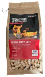 Grillanzünder - Anzünder aus Fichtenholzwolle - 1,5 kg