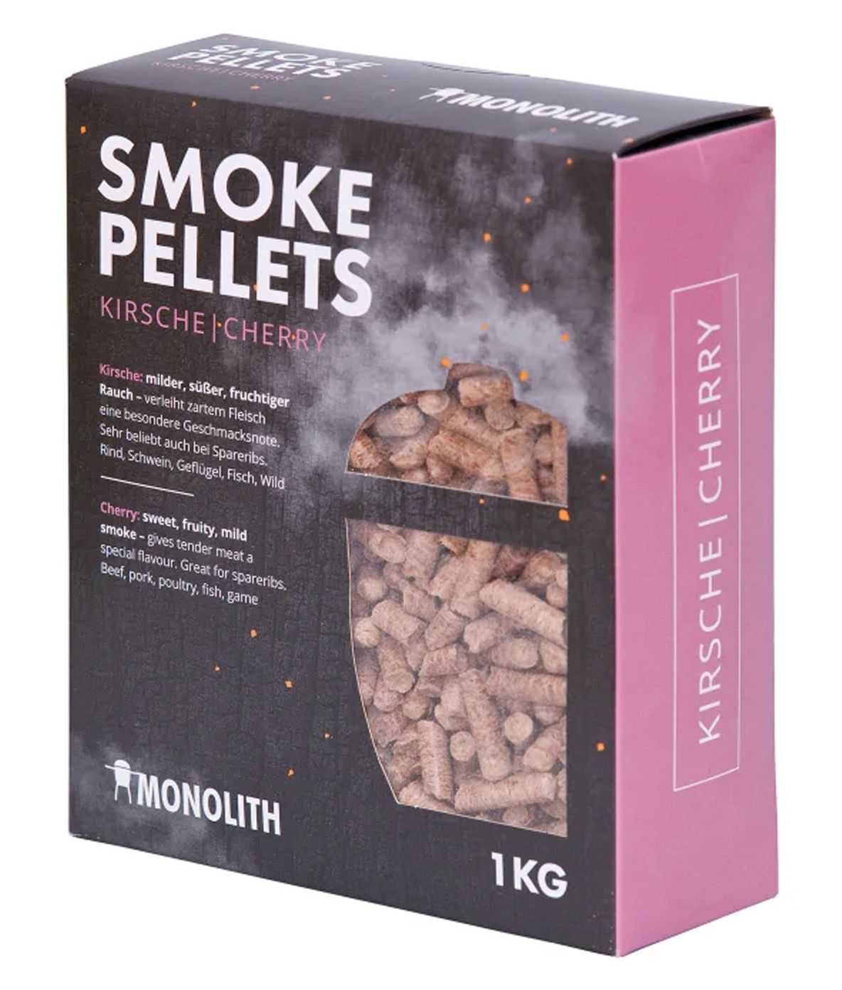 Monolith-Grillpellets-Smoke-Pellets-Kirsche.jpg Monolith Smoke Pellets Cherry / Grillpellets Kirsche / 1kg – Bild 1